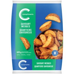 Compliments Savoury Wedges...