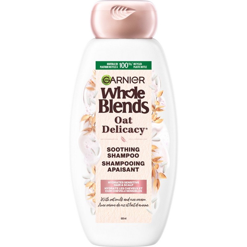 Garnier Whole Blends Oat Delicacy Shampoo 650 ml