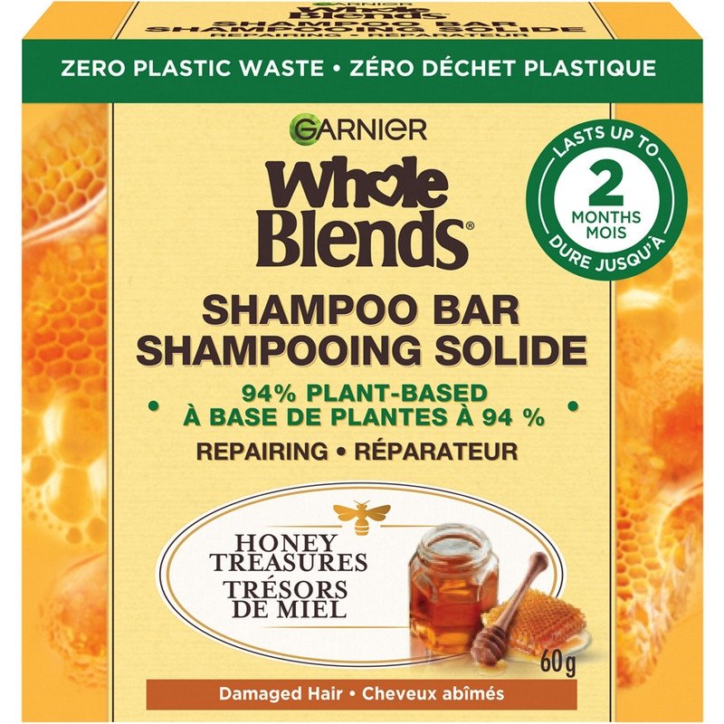 Garnier Whole Blends Shampoo Bar Honey Treasures 60 g