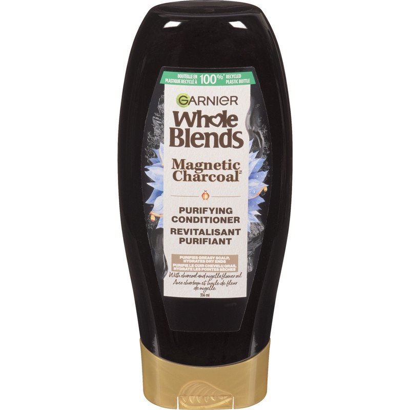 Garnier Whole Blends Magnetic Charcoal Purifying Conditioner 356 ml