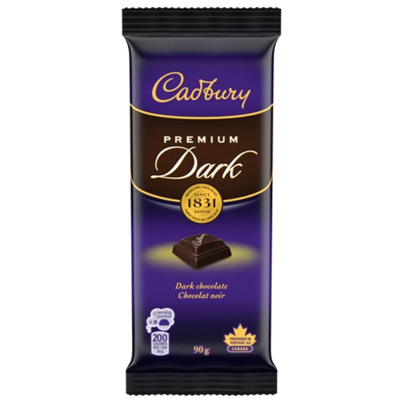 Cadbury Dairy Milk Dark Chocolate Bar 90 g