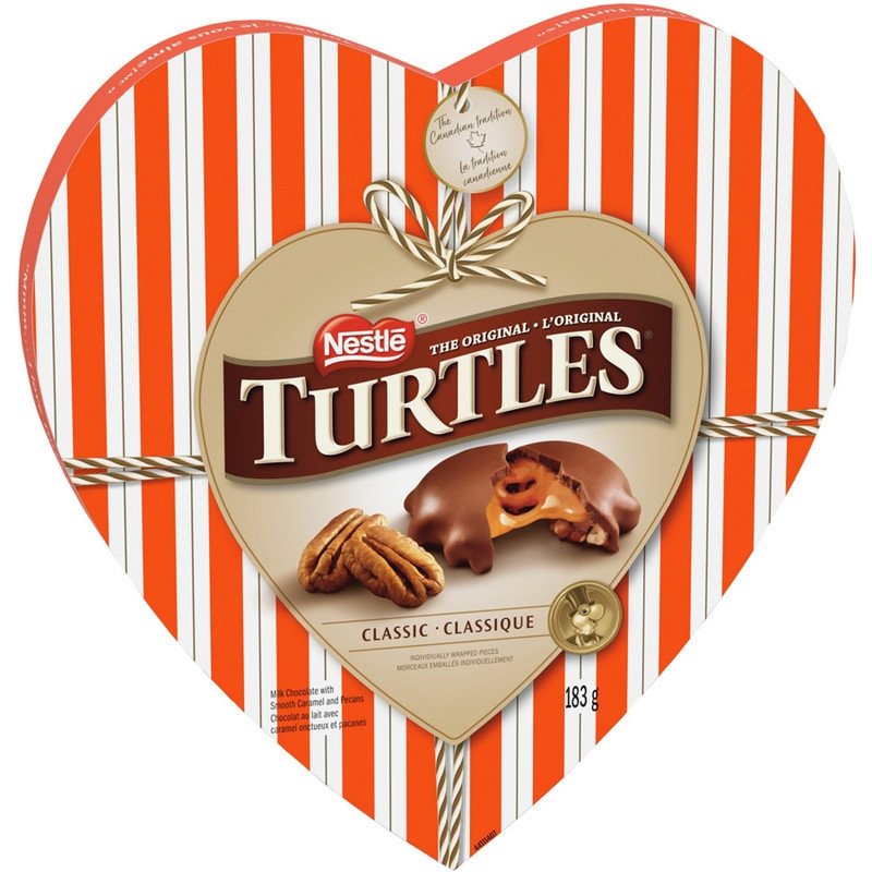 Nestle Turtles Heart Chocolates 183 g (Seasonal Valentines)