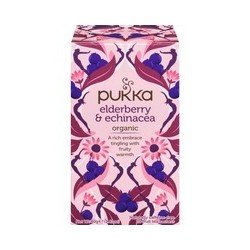 Pukka Organic Elderberry & Echinacea Tea 20’s