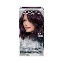 L'Oreal Feria 521 Holographic Cool Amethyst each