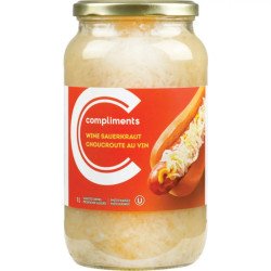 Compliments Wine Sauerkraut...