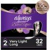 Always Discreet Boutique Liners 2 Very Light Long 32's