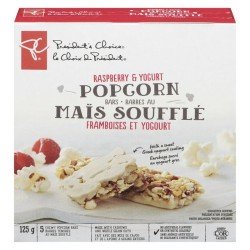 PC Raspberry & Yogurt Popcorn Bars 125 g
