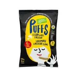 GoGo Quinoa Puffs Vegan White Cheddar 113 g