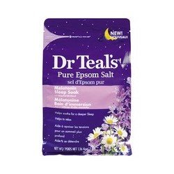Dr. Teal's Pure Epsom Salt Melatonin Sleep Soak 1.36 kg