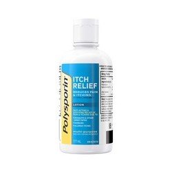 Polysporin Itch Relief Lotion Reduces Pain & Itching 177 ml