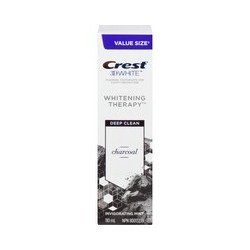 Crest 3D White Whitening Therapy Deep Clean Charcoal Invigorating Mint Toothpaste 110 ml