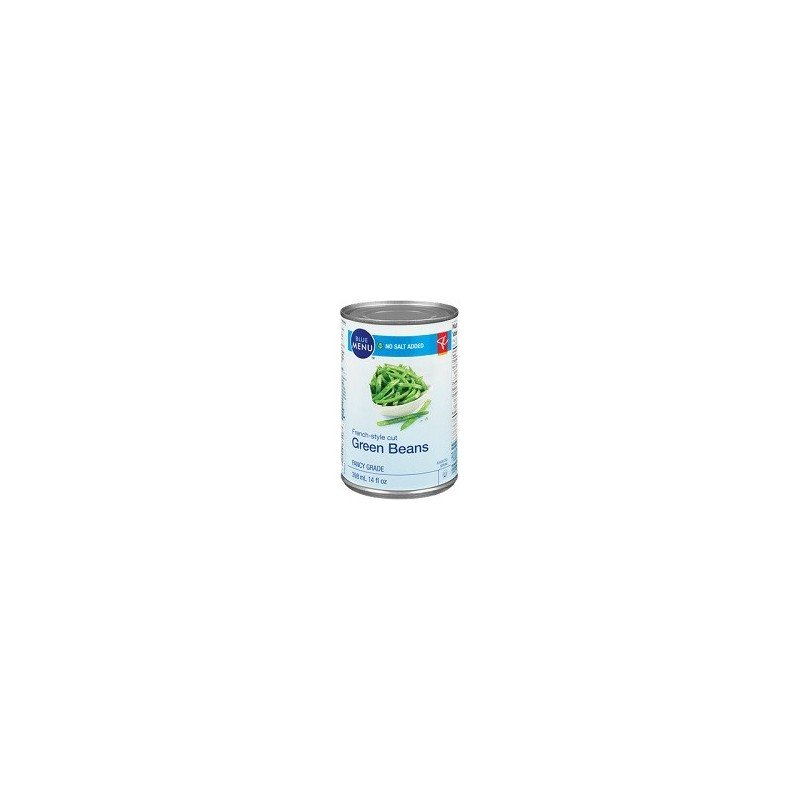 PC Blue Menu French Style Green Beans No Salt 398 ml