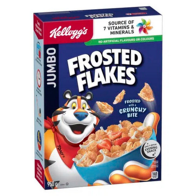 Kellogg's Frosted Flakes Jumbo Cereal 950 g