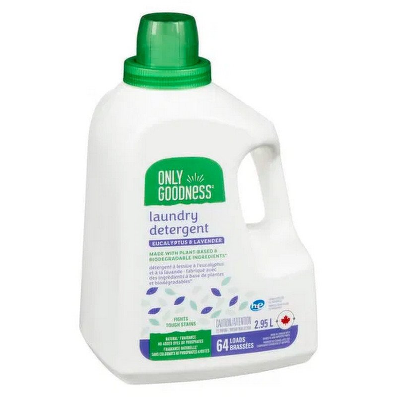 Only Goodness Laundry Detergent Eucalyptus and Lavender 2.95 L