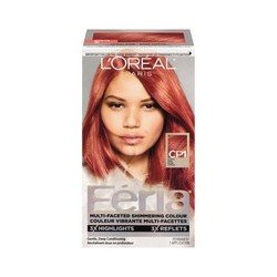 L'Oreal Feria CP1 Coral Pink Multi-Faceted Shimmering Colour each
