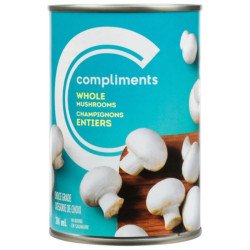 Compliments Whole Mushrooms...
