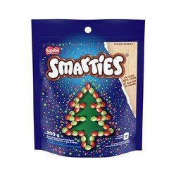 Nestle Smarties Red & Green Mix Pouch 200 g