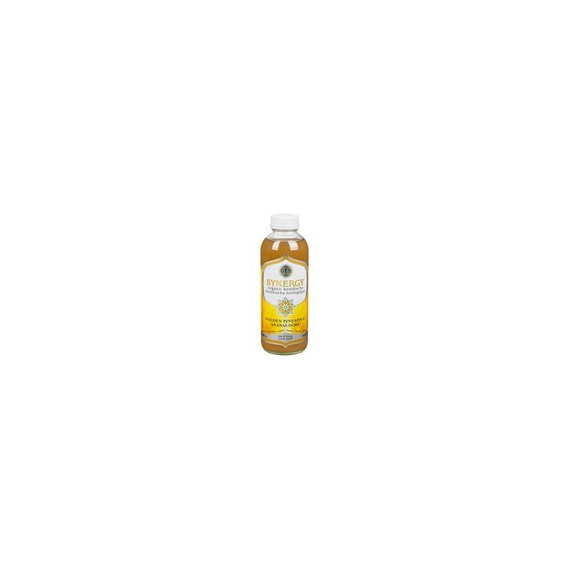 GTS Organic Kombucha Synergy Golden Pineapple 480 ml