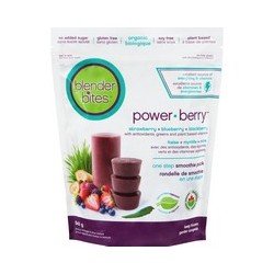Blender Bites Power Berry Strawberry Blueberry Blackberry Organic Smoothie Mix 540 g