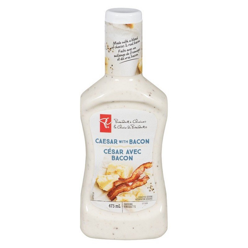 PC Salad Dressing Caesar with Bacon 475 ml
