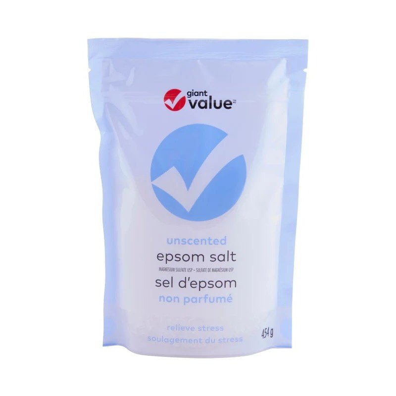 Giant Value Unscented Epsom Salt 454 g
