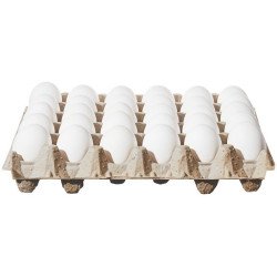 No Name Large White Eggs 30's