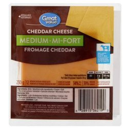Great Value Cheese Slices...