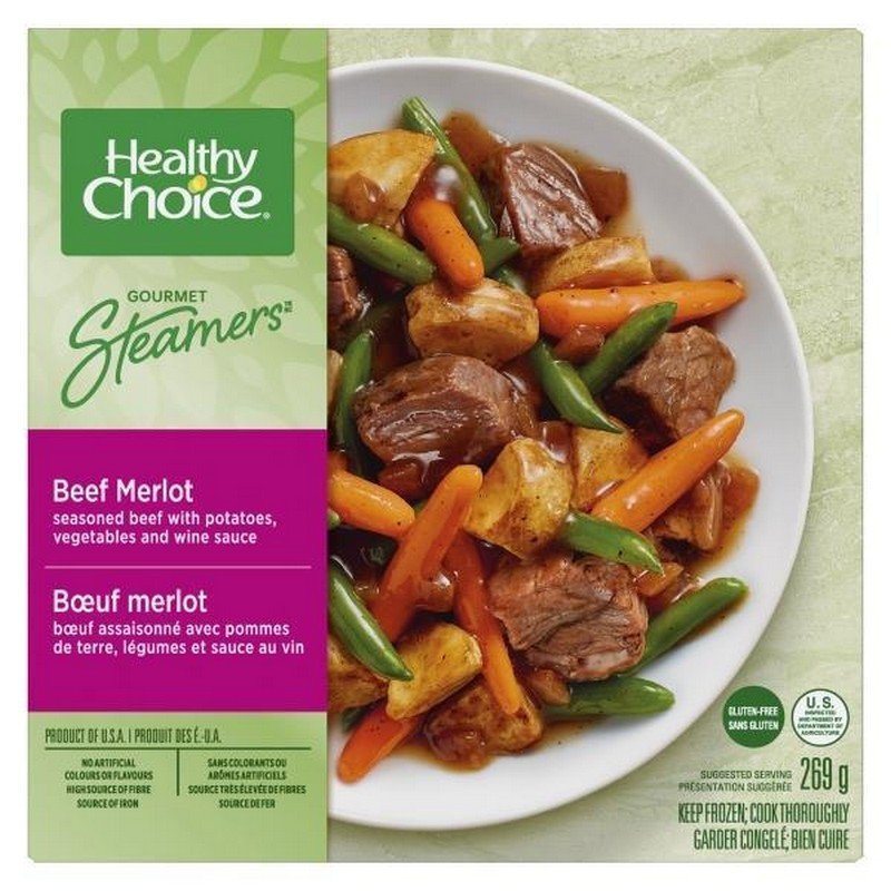 Healthy Choice Gourmet Steamers Beef Merlot 269 g