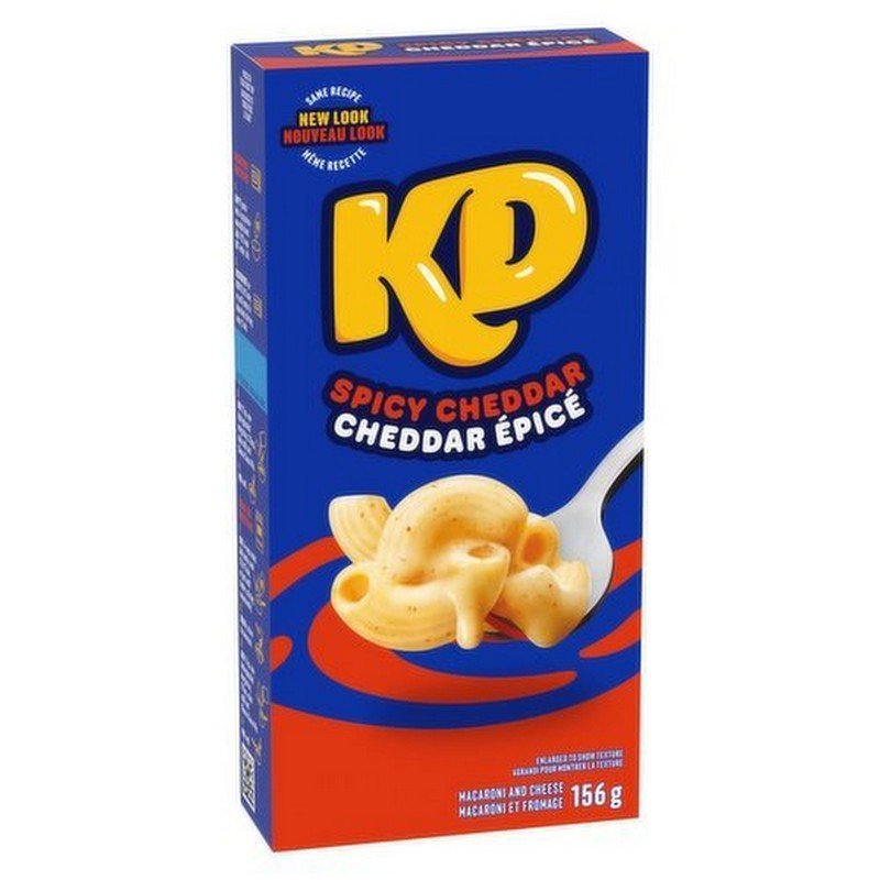 Kraft Dinner Spicy Cheddar 156 g