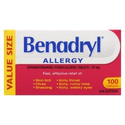 Benadryl Allergy 25 mg...