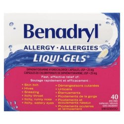 Benadryl Allergy Liqui-Gels...
