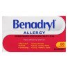 Benadryl Allergy Caplets 25 mg 60's