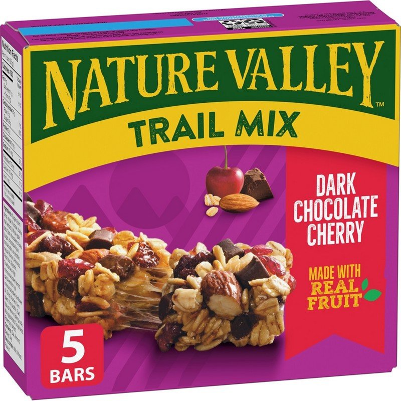 Nature Valley Chewy Trail Mix Bars Dark Chocolate Cherry 175 g