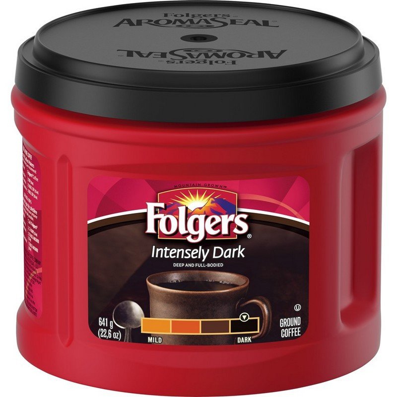 Folgers Ground Coffee Intensely Dark 641 g