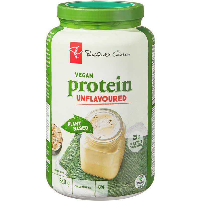 PC Plant-Based Vegan Protein Unflavoured 840 g