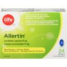 Life Brand Allertin Loratadine Capsules 24 Hour Allergy Relief Non Drowsy 24's