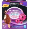 Chapman's No Sugar Added Lactose Free Ice Cream Bars Vanilla with Chocolatey Coating & Almonds 5 x 55 ml