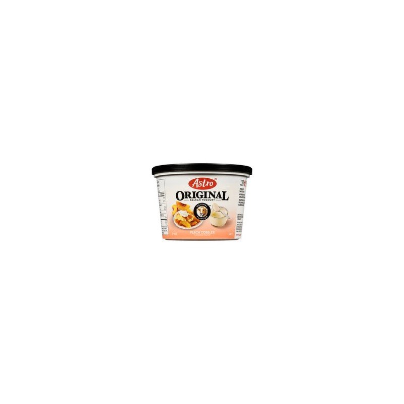 Astro Original Yogurt Peach Cobbler 500 g