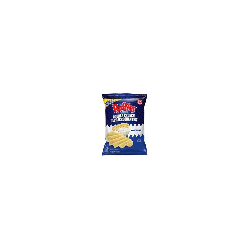 Ruffles Double Crunch Original Potato Chips 180 g