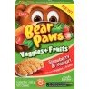 Dare Bear Paws Veggies & Fruits Strawberry & Yogurt 168 g